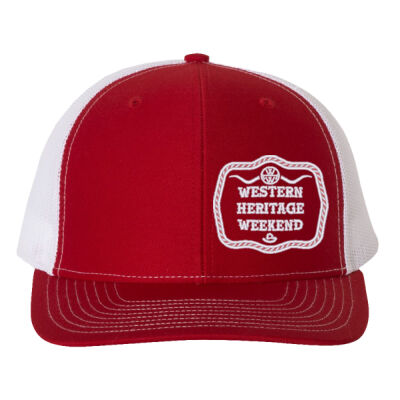 Red Western Heritage Trucker Hat Thumbnail